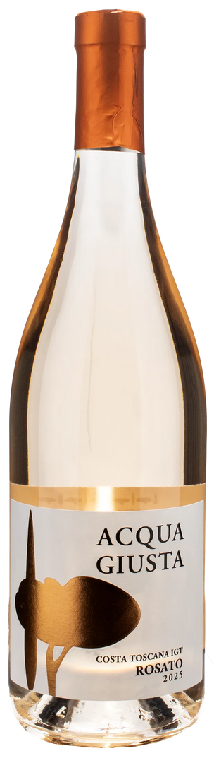 La Badiola Acquagiusta Rosato 2025 - Bottle Hero
