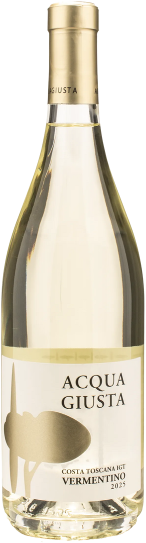 La Badiola Acquagiusta Vermentino 2025 - Bottle Hero