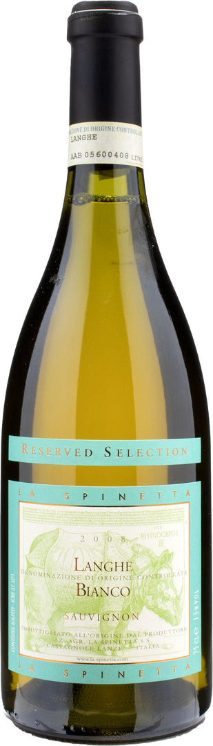 La Spinetta Reserved Selection Langhe Bianco Sauvignon 2008 - Bottle Hero