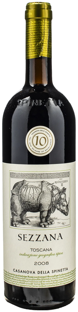 Casanova della Spinetta Toscana Sangiovese Rosso Sezzana 2008 - Bottle Hero