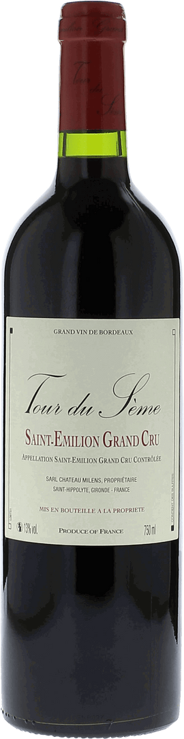 La Tour Du Seme 1er Grand Cru B Classé Saint-Emilion, 2016 - Bottle Hero