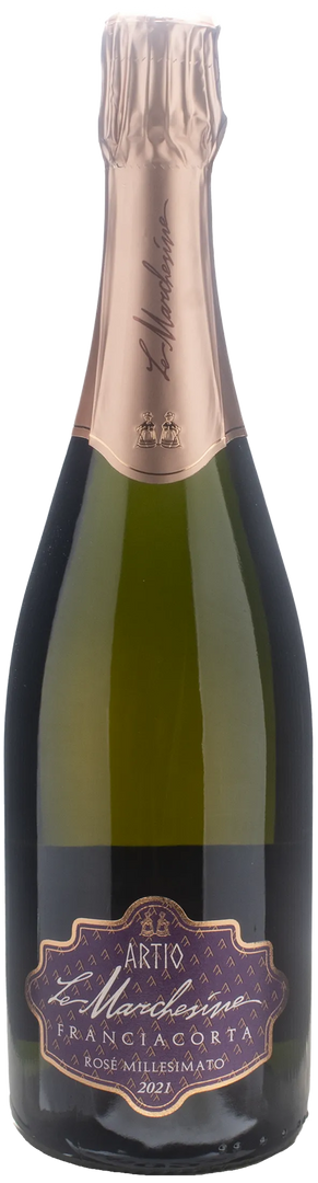 Le Marchesine Franciacorta Rosè Artio Brut Millesimato 2021 - Bottle Hero