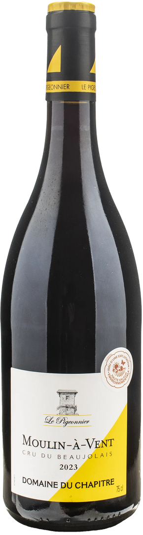 Le Pigeonnier Domaine du Chapitre Moulin a Vent Cru Du Beaujolais 2023 - Bottle Hero