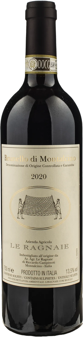 Le Ragnaie Brunello di Montalcino 2020 - Bottle Hero