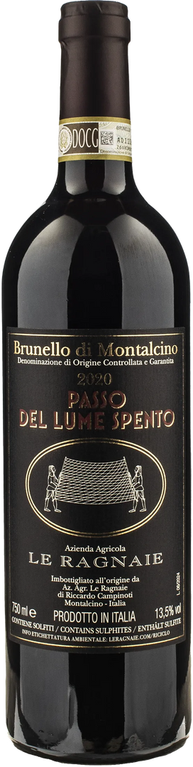 Le Ragnaie Brunello Montalcino Passo del Lume Spento 2020 - Bottle Hero
