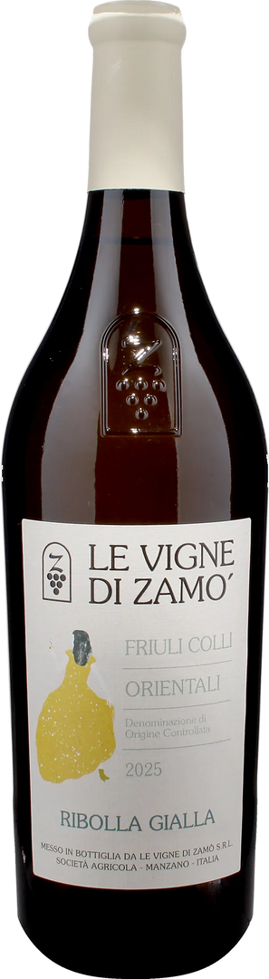 Le Vigne di Zamo Ribolla Gialla 2025 - Bottle Hero