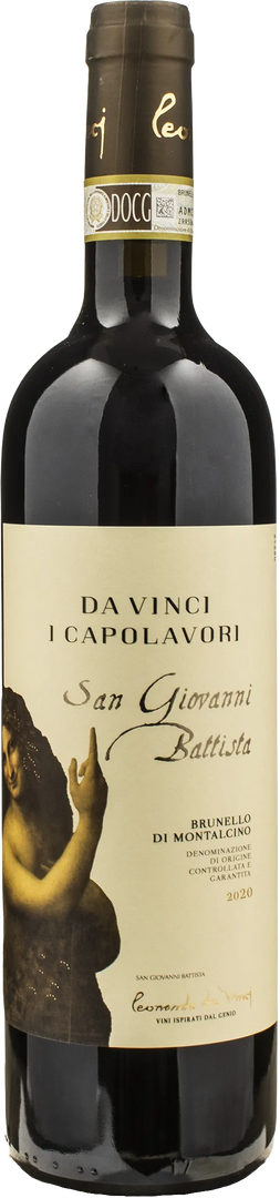 Leonardo da Vinci Capolavori Brunello di Montalcino San Giovanni Battista 2020 - Bottle Hero