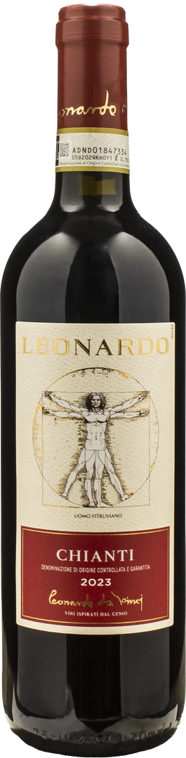 Leonardo da Vinci Vitruviano Chianti 2023 - Bottle Hero
