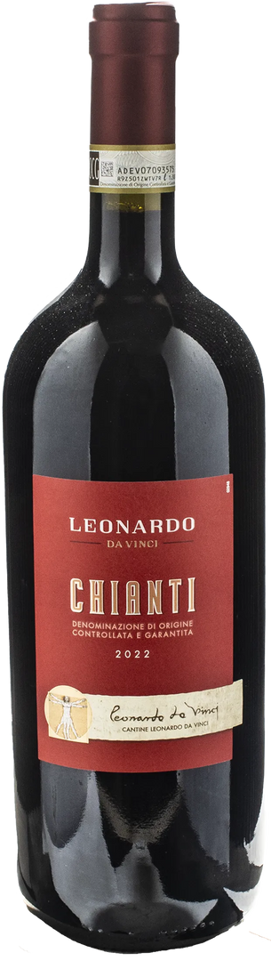 Leonardo da Vinci Vitruviano Chianti Magnum 2022 - Bottle Hero