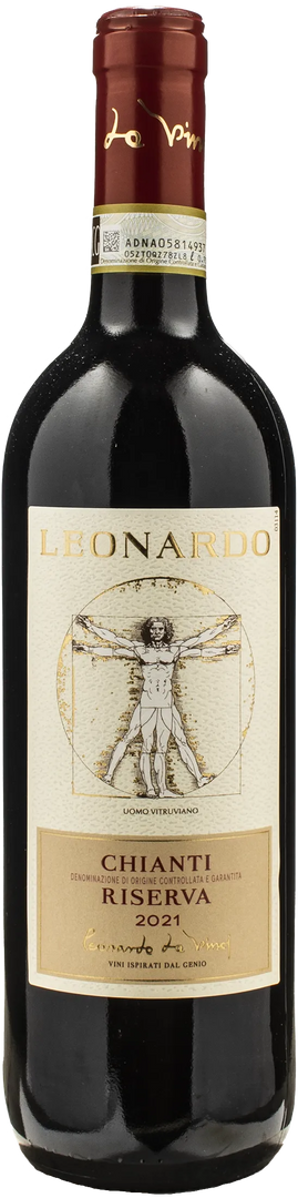 Leonardo da Vinci Vitruviano Chianti Riserva 2021 - Bottle Hero