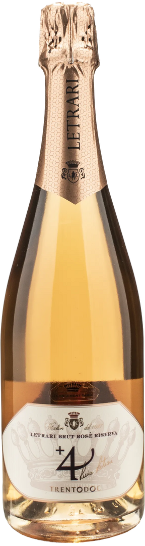 Letrari Trento Brut Rosè +4 Riserva 2015 - Bottle Hero