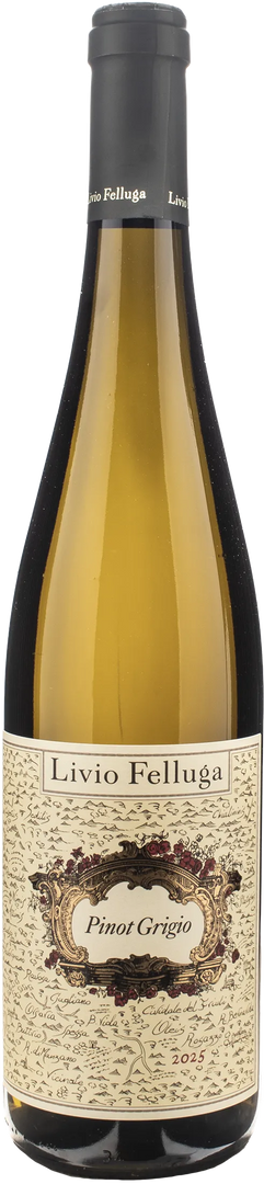 Livio Felluga Colli Orientali del Friuli Pinot Grigio 2025 - Bottle Hero