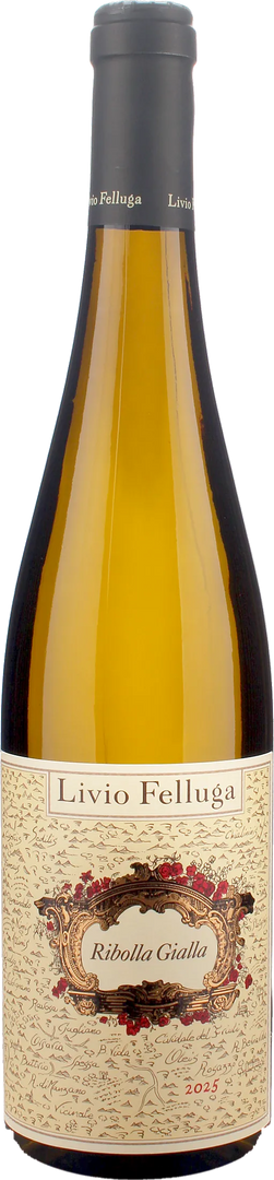 Livio Felluga Colli Orientali del Friuli Ribolla Gialla 2025 - Bottle Hero