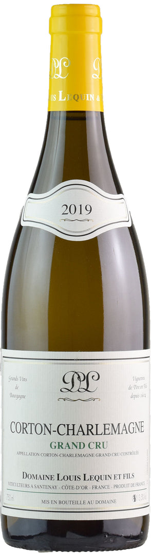 Louis Lequin Corton Charlemagne Grand Cru 2019 - Bottle Hero