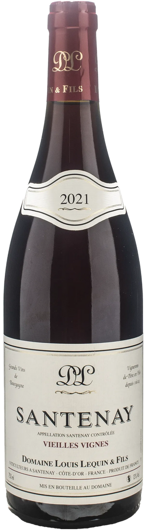 Louis Lequin Santenay Rouge Vieilles Vignes 2021 - Bottle Hero