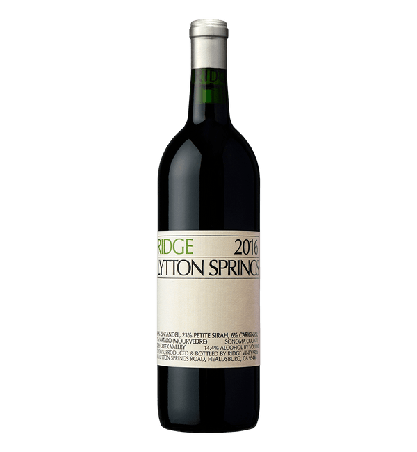 Ridge Vineyards Lytton Springs 2016 300CL - Bottle Hero