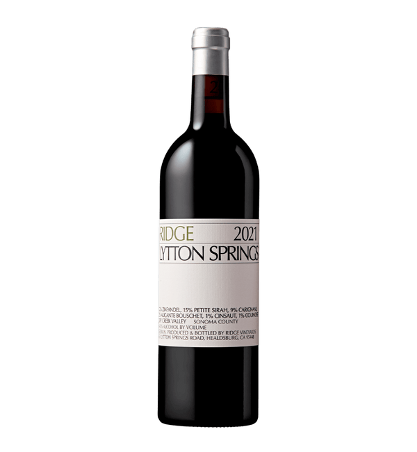 Ridge Vineyards Lytton Springs 2021 - Bottle Hero