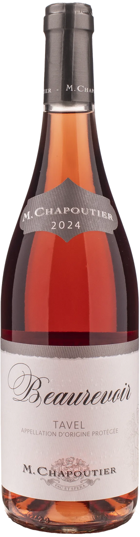 M. Chapoutier Tavel Beaurevoir Rosè 2024 - Bottle Hero