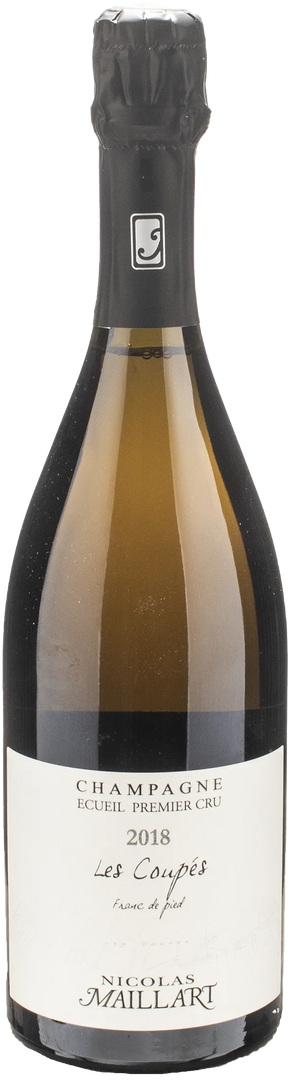 Maillart Champagne Les Coupes 1er Cru Pinot Noir Franc de Pied 2018 - Bottle Hero