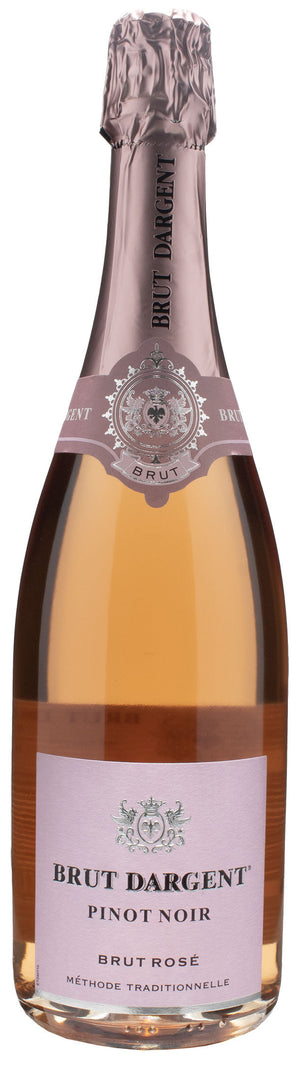 Maison du Vigneron Pinot Noir Brut Dargent Methode Traditionelle Brut Rosè - Bottle Hero