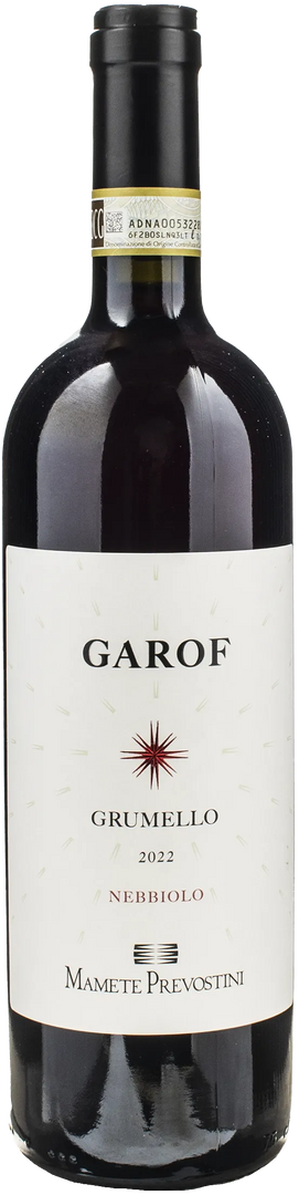 Mamete Prevostini Valtellina Superiore Grumello Nebbiolo Garof 2022 - Bottle Hero