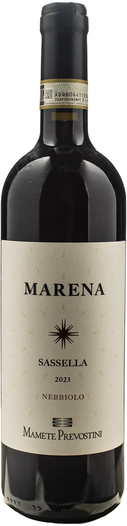 Mamete Prevostini Valtellina Superiore Sassella Nebbiolo Marena 2023 - Bottle Hero
