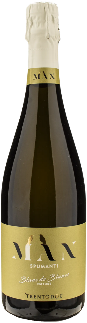 Man Trento Blanc de Blancs Brut Nature Millesimato 2019 - Bottle Hero