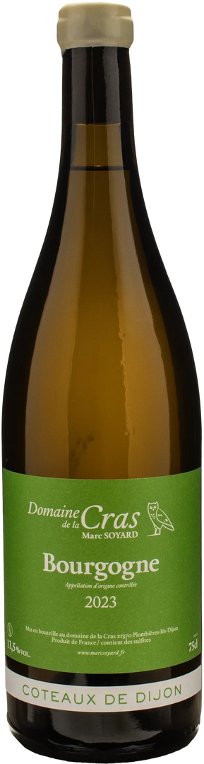 Domaine de La Cras Bourgogne Blanc Coteaux de Dijon 2023 - Bottle Hero