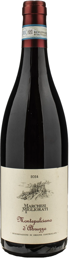 Marchesi Migliorati Montepulciano d’Abruzzo 2024 - Bottle Hero