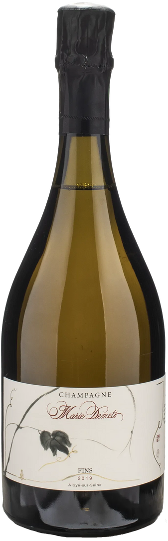 Marie Demets Champagne Brut Nature Cuvee Fins 2019 - Bottle Hero