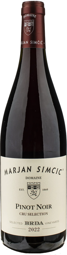 Domaine Marjan Simcic BRDA Cru Selection Pinot Noir 2022 - Bottle Hero