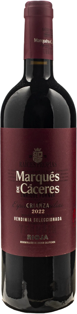 Marques de Caceres Rioja Crianza 2022 - Bottle Hero