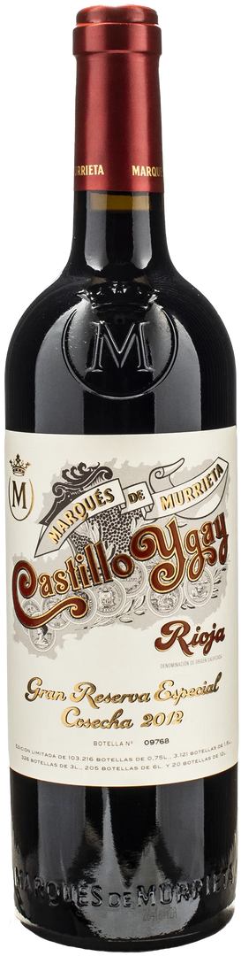 Marques de Murrieta Castillo Ygay Gran Reserva Especial Cosecha 2012 - Bottle Hero