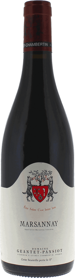 Marsannay Rouge Domaine Geantet Pansiot, 2023 - Bottle Hero