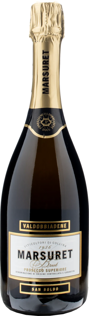 Marsuret Valdobbiadene Prosecco Superiore Brut San Boldo - Bottle Hero