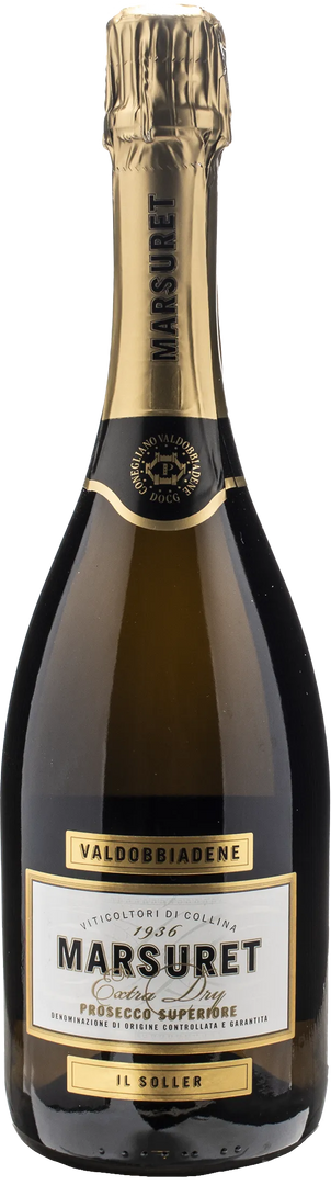 Marsuret Valdobbiadene Prosecco Superiore Il Soller Extra Dry - Bottle Hero