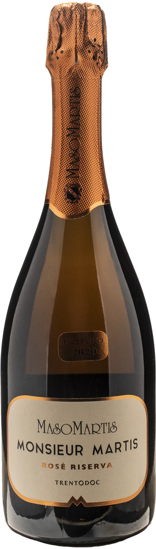 Maso Martis Monsieur Martis Rosè Brut Riserva 2020 - Bottle Hero