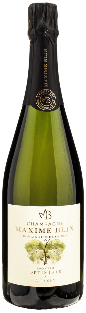 Maxime Blin Champagne Son Naturel Optimiste Extra Brut - Bottle Hero