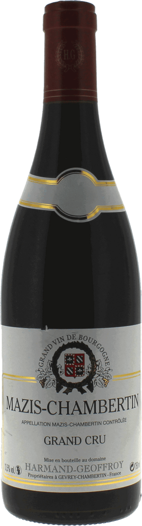 Mazis Chambertin Grand Cru° Geoffroy Harmand, 2015 - Bottle Hero