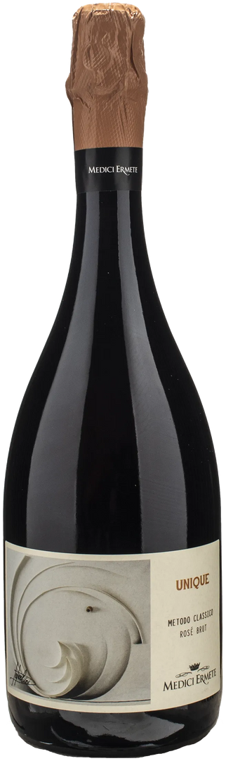Medici Ermete Metodo Classico Rosè Unique Brut 2022 - Bottle Hero