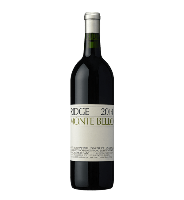 Ridge Vineyards Monte Bello 2014 - Bottle Hero