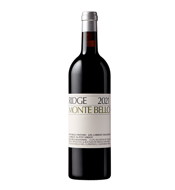 Ridge Vineyards Monte Bello 2021 - Bottle Hero
