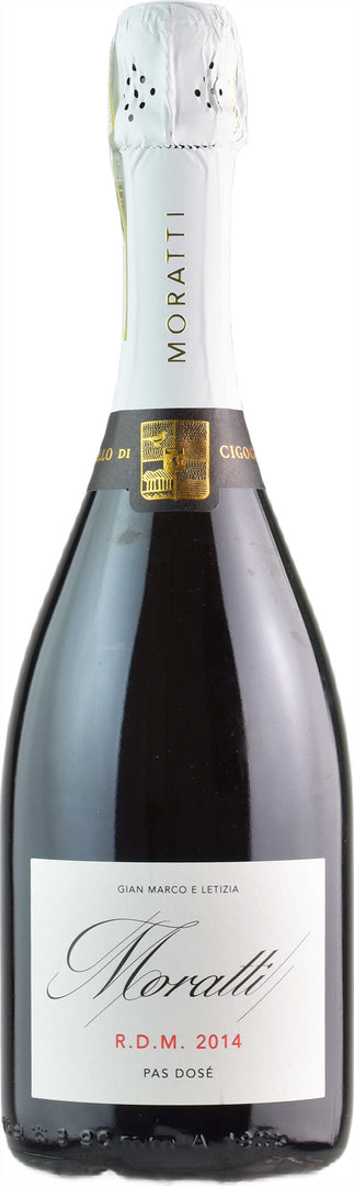 Moratti Oltrepo Pavese Pas Dose Millesimato R.D.M. 2014 - Bottle Hero