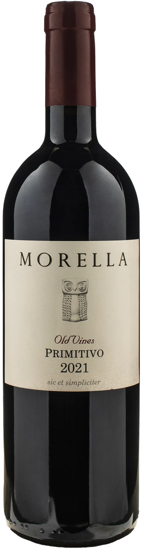 Morella Old Vines Primitivo 2021 - Bottle Hero