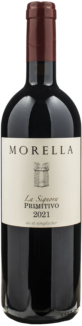 Morella Primitivo La Signora 2021 - Bottle Hero