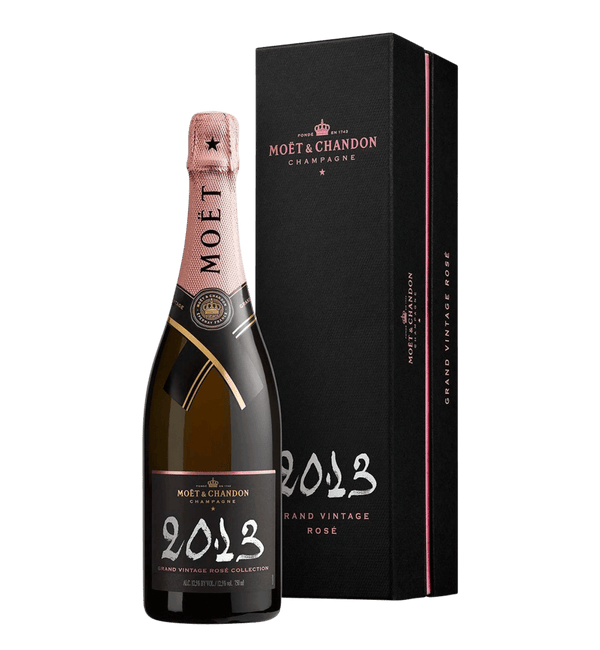 Moët & Chandon Grand Vintage Rosé 2013 Gaveæske - Bottle Hero