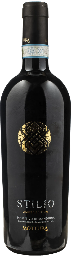 Mottura Primitivo di Manduria Stilio Limited Edition 2022 - Bottle Hero