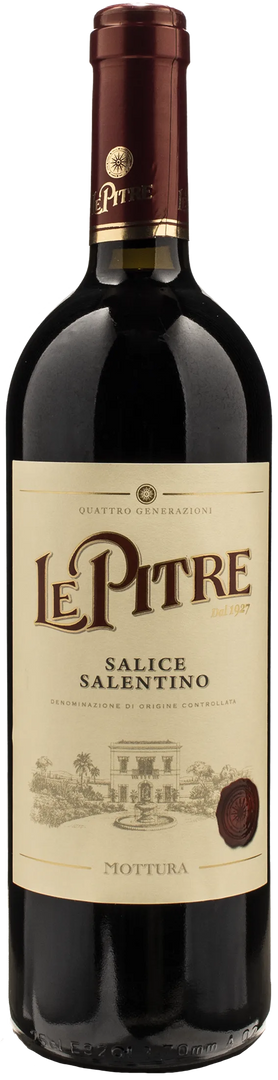 Mottura Salice Salentino Le Pitre 2021 - Bottle Hero