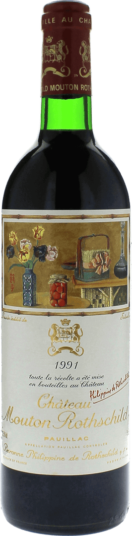 Mouton Rothschild 1er Grand Cru Classé Pauillac, 1991 - Bottle Hero