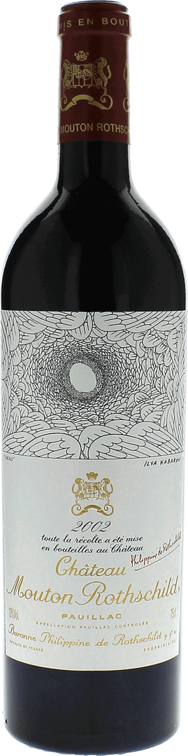 Mouton Rothschild 1er Grand Cru Classé Pauillac, 2002 - Bottle Hero